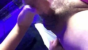 Laying On Table Sucking Cock And Fingering Ass