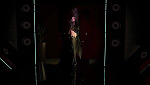 Cute asian in lingerie cheats with a huge cock 😏