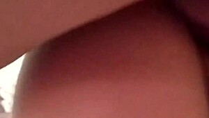 two guys and a hot nymph having a wild gangbang party