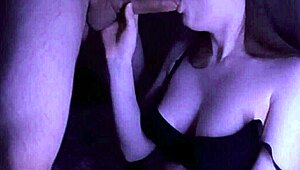 My friend's wife gives the wettest slobbery blowjob I've ever had