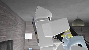 Roblox Condo Ghosts Engage in Wild Hentai Fucking Action