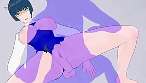 demon lord and zenia in hentai adventure