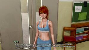 What’s with this anime babe’s ripped clothes in Ripples Part 2?