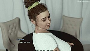 Stepmom blows pervert dude in bed, heart problems hentai! 😲