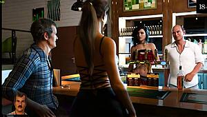 yo, check anna exciting affection part 22 gameplay! deepthroat and cumshot in public, wild!