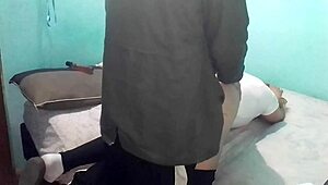 cogemos de perrito on a cold day in our double bed