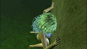 glory hole in this anime cartoon hentai scene