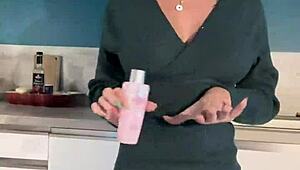 blonde gets anal and cum on tits