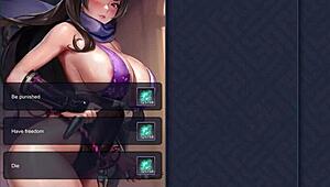 hey, wanna see me touch rebel's pussy with her kunai buttplug in ep1?