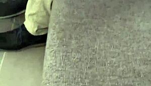 blonde gets anal and cum on tits