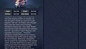 hey, wanna see me touch rebel's pussy with her kunai buttplug in ep1?