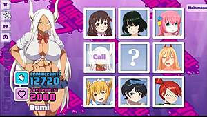 Just chilling with Waifu Hub S7, Rumi gets massive bukkake in parody.