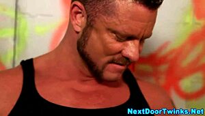 Teen Twinks Suck Huge Cocks in Wild 3some Action!