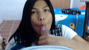 Christmas compilation of close-up facial shots