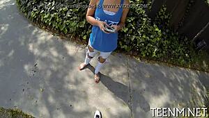 hey dani desire is this legal teen 18+ getting all horny and naughty with wild pov fucking 😈