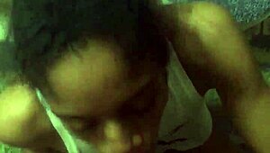 Fantastisk blowjob fra liderlig performer