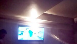 Moteleando in a hotel