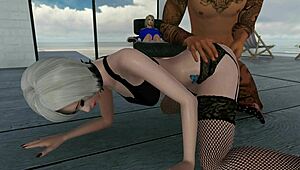 Blonde Babe In Anal Addicts 2 Gets Assfucked Hardcore