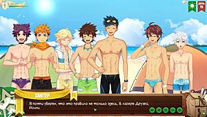 Game Friends Camp Episode 13 - Natsumi Fucked by Kentaro with Russian Voice