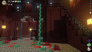 Is that teen getting a public creampie in Hornycraft?