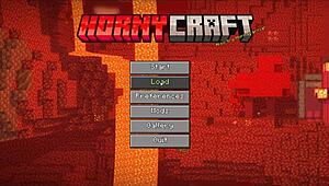 Is that teen getting a public creampie in Hornycraft?