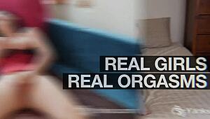 stockinged pandora masturbating solo with shaved pussy in sexy lingerie