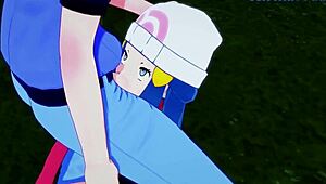 dawn hikari and gloria yuuri fucking hard?