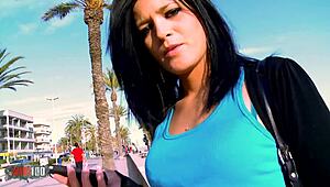 Hey Lana Fever, using that tight pussy to pay for your holiday trip?