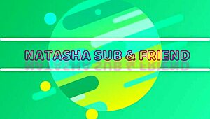 deepthroat session with natasha and her friend