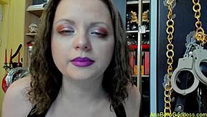 Damn! Sinstress Pegging You Hard in High Heels Fetish!