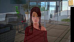 hey, my new family episode 141 in 3d cartoon anime style