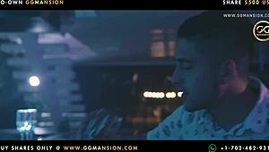 beautiful girl sucking brunette pussy in hot lesbian action