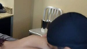 Prince Rock enjoys a beautiful chocolate booty.