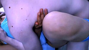 the shy latina otaku cheats with the popular student in her tight apartment