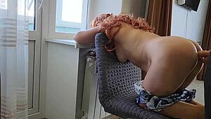 Hey, wanna watch this mature lady's nice ass take anal pounding?