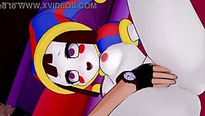 嘿，Pomni又回来了，超想要更多疯狂卡通性爱