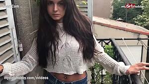 My dirty hobby turns into a fast blowjob with a creamy facial finish