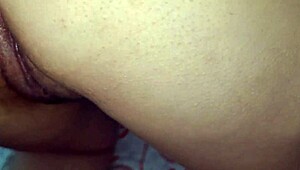 young latina brunette fucked by trainer gets cumshot