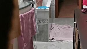 Donna Leaves Window Open While Showering, I Film Her Secretly