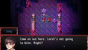 Wow, small tits in harem hentai game ep 16 get wild bukkake action!