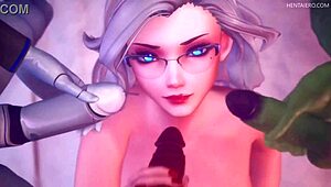 3d compilation game with big tits, ass, and anime hentai elements