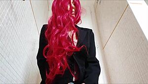 Gorgeous Italian Secretary Suffers From Colitis, Roleplaying With Boss And Farting.