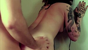 man, i love getting slammed against the wall, so i let him. bonus at the end!