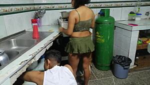 In the first part, I sneakily hooked up with the plumber while my husband was away