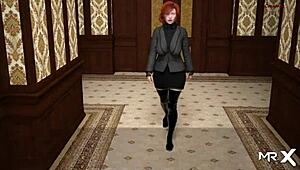 So Much Cum in Her Tight Pussy at Dusklightmanor E1 56, Damn!