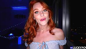 Extreme Redhead Lacy Lennon Fucked Senseless in Wild POV!