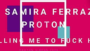 Side fucking session with hot pornstar Samira Ferraz gets intense and messy.