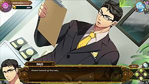 Craving That Sexy Model in Gay Hentai Game, Swedish Oil Massage Turns Hot for Happy Ending