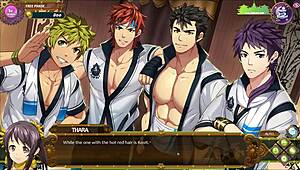 Craving That Sexy Model in Gay Hentai Game, Swedish Oil Massage Turns Hot for Happy Ending