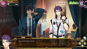 Craving That Sexy Model in Gay Hentai Game, Swedish Oil Massage Turns Hot for Happy Ending